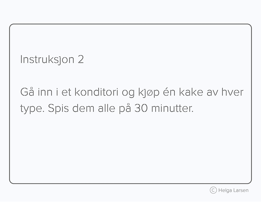 Instrucción 2. Helga Larsson. Proyecto para el Colectivo Fantasma. Colectivo artístico multidisciplinar interesado en esto y aquello.